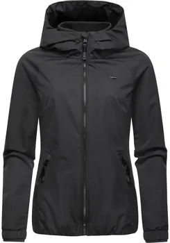 Верхняя куртка Ragwear "Dizzie Tech", с капюшоном, непромокаемая женская переходная куртка с большим капюшоном, черный