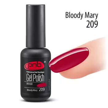 PNB 209 гель-лак для ногтей / Gel nail polish PNB 8 мл