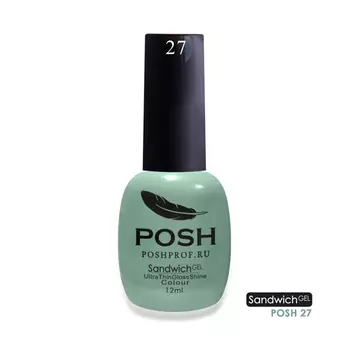 POSH 27 гель-лак для ногтей Завтрак у Тиффани / SENDVICH GEL UV/LED 12 мл