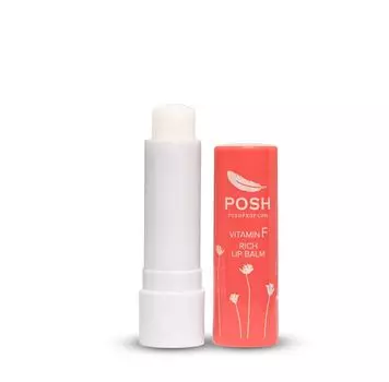 POSH Бальзам для губ с витамином F, ранозаживляющий и смягчающий / RICH BALM, 5гр