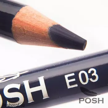 POSH Карандаш для глаз пудровый, E3 Черничный / Organic 10 гр