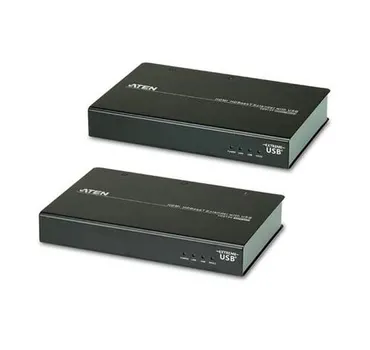 Удлинитель Aten VE813A-AT-G HDMI HDBaseT c ExtremeUSB, 4K 100м