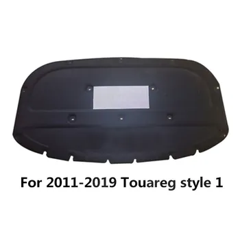 Для Volkswagen VW Touareg 2003 -2018, автомобильная теплоизоляция, шумоизоляция, хлопок, передний капот, брандмауэр двигателя, коврик, покрытие, шумоизоляция