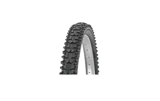 Покрышка велосипедная TRIX, 14"х 1.95, TX-1001А, с камерой, черная, TYTX-1001А BLACK+камера
