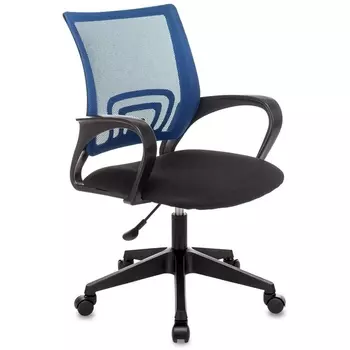 Кресло офисное TopChairs ST-Basic сетка/ткань синий УТ000035167