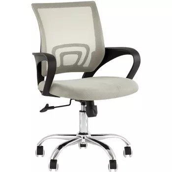 Кресло офисное TopChairs Simple New серый УТ000037108