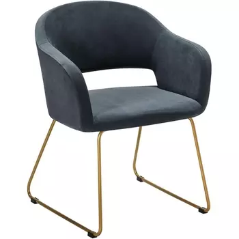 Кресло Oscar Diag grey/Линк золото R-Home арт.410118144h_Diag grey