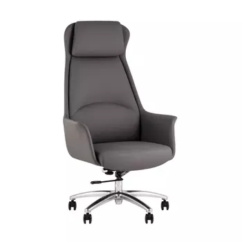 Кресло руководителя TopChairs Viking NEW серое арт.УТ000039424
