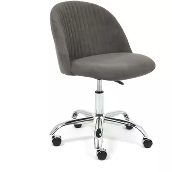 Кресло серый (флок) Tetchair 113634 15050