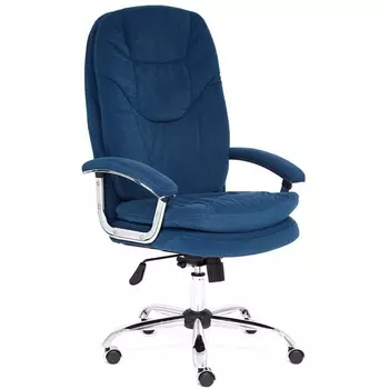 Кресло SOFTY флок , синий, Tetchair LUX 13592
