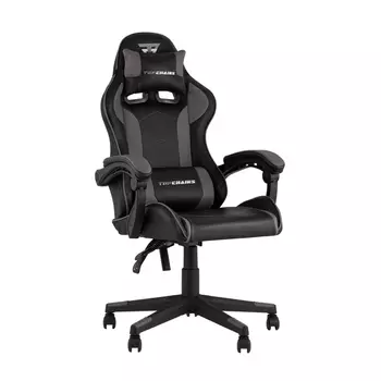 Кресло спортивное TopChairs Shadow черно-серый арт.УТ000039463