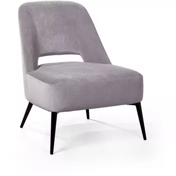 Кресло Top Concept Dante, бархат светло-серый 26