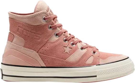 Кроссовки Converse Chuck 70 E260 High Earth Tone Suede - Pink Sandstone, розовый