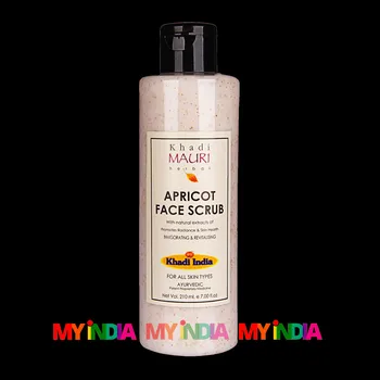 Скраб для лица с Абрикосом: для сияния кожи (210 мл), Apricot Face Scrub, произв. Khadi MAURI