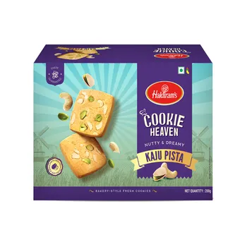 Печенье с Кешью (200 г), Cookie Heaven Kaju, произв. Haldiram's