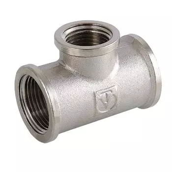 Тройник переходной Valtec 1 1/4"x1"x1 1/4" ВР латунь VTR.750.N.0706