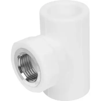 Тройник комбинированный Valtec 25x1/2"x25 мм ВР ВП полипропилен VTP.732.0.02504