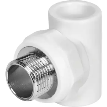 Тройник комбинированный Valtec 25x3/4"x25 мм НР ВП полипропилен VTP.733.0.02505