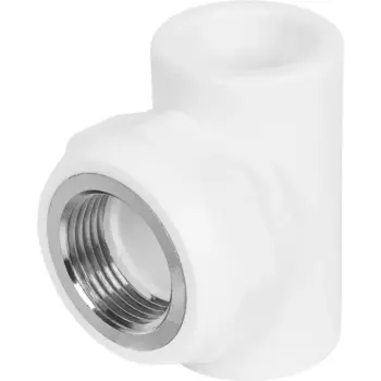 Тройник комбинированный Valtec 25x3/4"x25 мм ВР ВП полипропилен VTP.732.0.02505