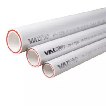 Труба полипропиленовая Valtec армированная стекловолокном 20x2.8 мм SDR 7.4 PN 6 2 м