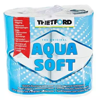 Туалетная бумага для биотуалета Thetford Aqua Soft, 4 рулона