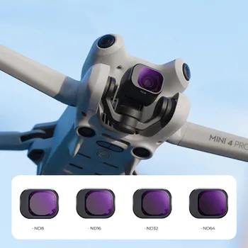 Комплект светофильтров K&F Concept Nano-X ND для DJI Mini 4 Pro (4шт) SKU.2085