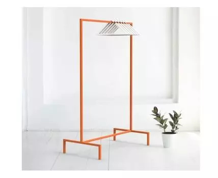 Вешалка напольная Metalframe в оранжевом цвете (100)