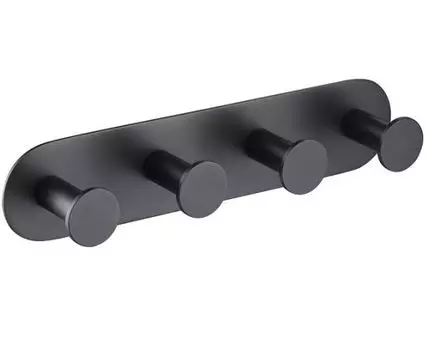 Вешалка Timo Saona Black 13015/03 четыре крючка