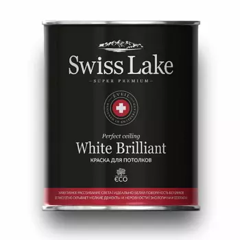 Водно-дисперсионная краска WHITE BRILLIANT (2,7 л)