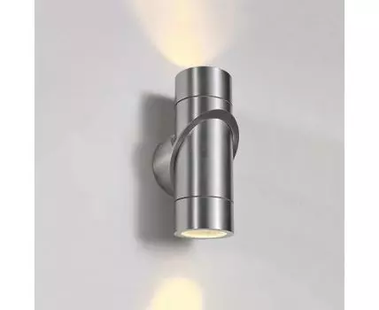 Vortex хром уличный настенный светодиодный светильник 1553 TECHNO LED