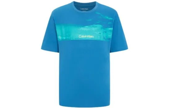 Мужская футболка Calvin Klein, цвет Blue