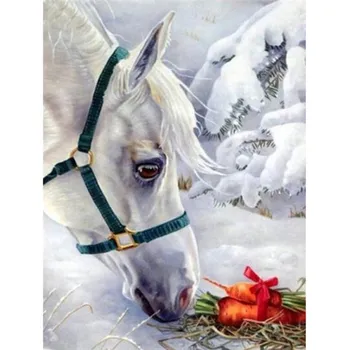 Набор алмазной мозаики 5D 20X30CM красный