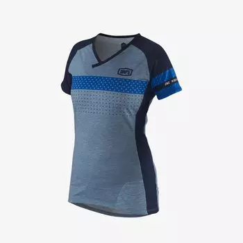 Велоджерси женская 100% Airmatic Womens Jersey, синий 2019
