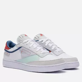Кроссовки Reebok Club C 85, цвет белый, размер 42.5 EU