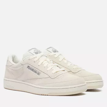 Кроссовки Reebok Club C 85, цвет бежевый, размер 45 EU