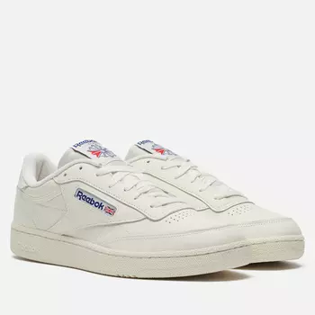 Кроссовки Reebok Club C 85, цвет бежевый, размер 44.5 EU