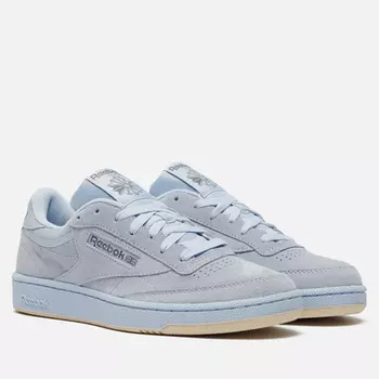 Кроссовки Reebok Club C 85, цвет голубой, размер 45.5 EU