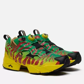 Кроссовки Reebok x Jurassic Park Instapump Fury, цвет зелёный, размер 42 EU