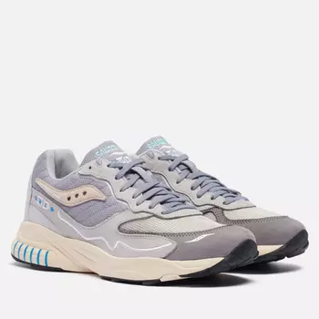 Кроссовки Saucony 3D Grid Hurricane Premium, цвет серый, размер 46 EU