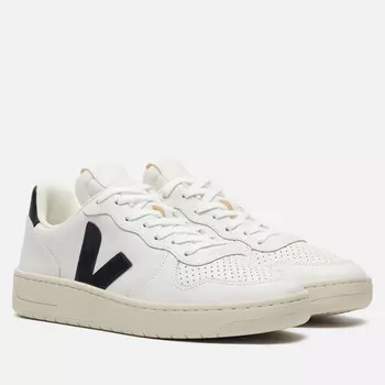 Кроссовки VEJA V-10 Leather, цвет белый, размер 40 EU
