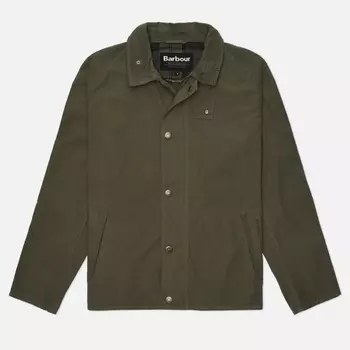 Мужская демисезонная куртка Barbour Tracker Casual, цвет оливковый, размер XL