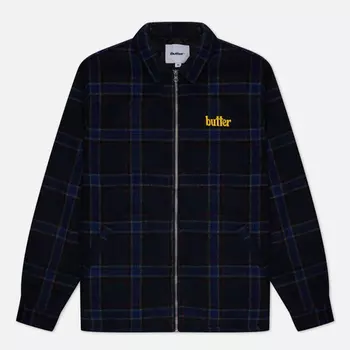 Мужская демисезонная куртка Butter Goods Plaid Flannel Insulated Overshirt, цвет синий, размер XXL