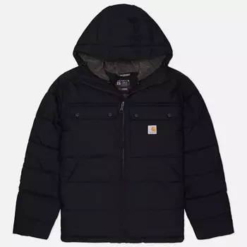 Мужская демисезонная куртка Carhartt Montana Loose Fit Insulated, цвет чёрный, размер XXL