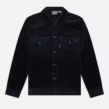 Мужская демисезонная куртка Gramicci Corduroy Trucker, цвет синий, размер M
