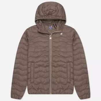 Мужская демисезонная куртка K-Way Jack Eco Warm, цвет бежевый, размер M