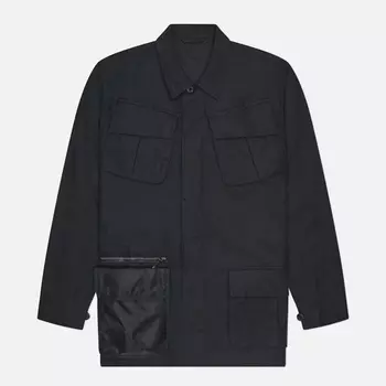 Мужская демисезонная куртка maharishi Hemp Jungle Utility, цвет чёрный, размер L