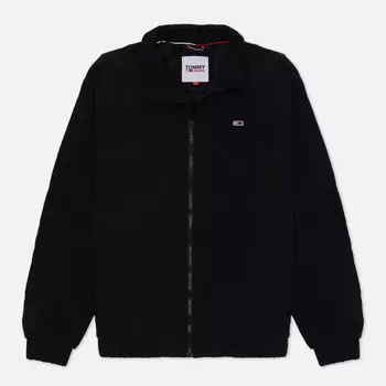 Мужская демисезонная куртка Tommy Jeans Essential Padded, цвет чёрный, размер S