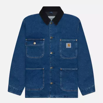 Мужская джинсовая куртка Carhartt WIP OG Chore Coat, цвет синий, размер L