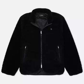Мужская флисовая куртка REPRESENT Fleece Zip Through, цвет чёрный, размер XL