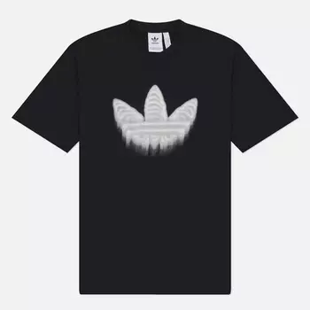 Мужская футболка adidas Originals Skeleton Trefoil, цвет чёрный, размер M
